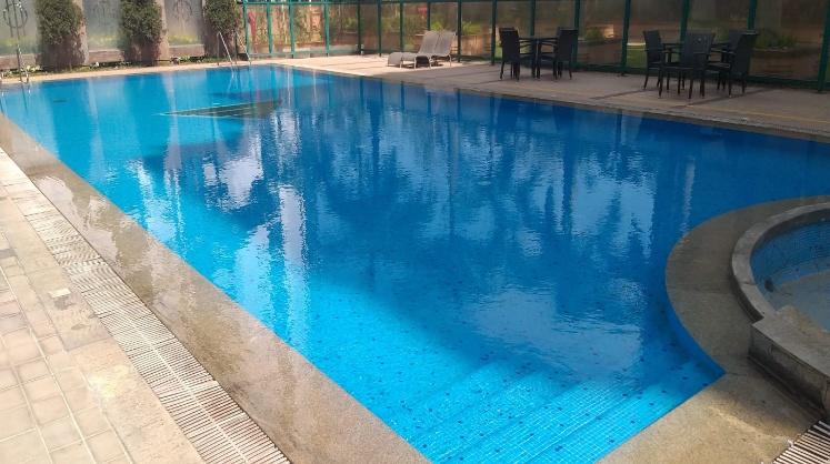 Finished swimming pool outcome