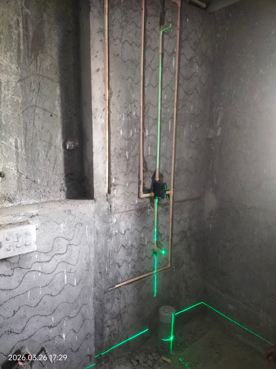 Large project site water system work