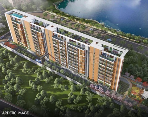 ISKCON residential water body project